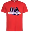 Чоловіча футболка Black Sabbath band Червоний фото
