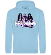 Мужская толстовка (худи) Black Sabbath band Голубой фото