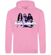 Жіноча толстовка (худі) Black Sabbath band Рожевий фото