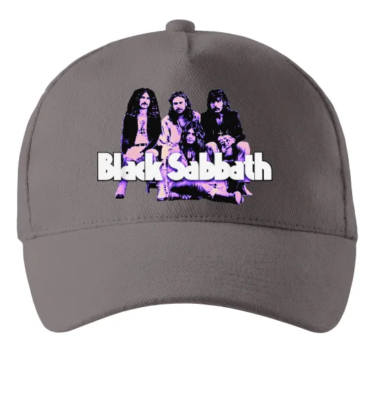 Кепка Black Sabbath band Серый фото