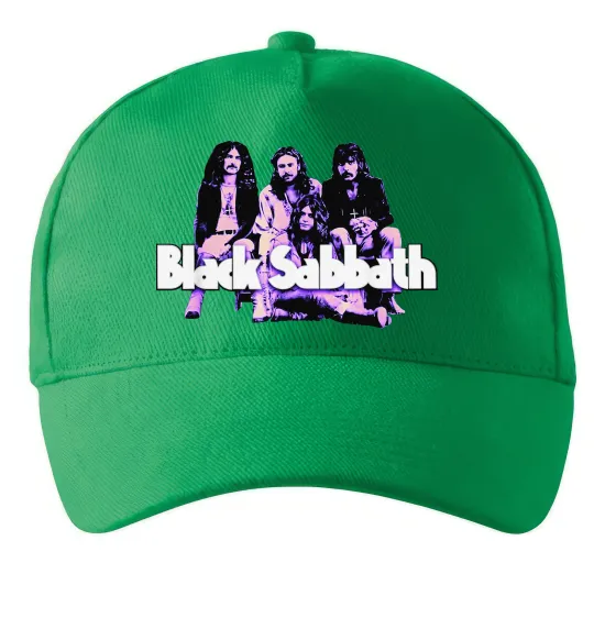 Кепка Black Sabbath band Зелений фото