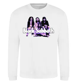 Світшот Black Sabbath band Білий фото