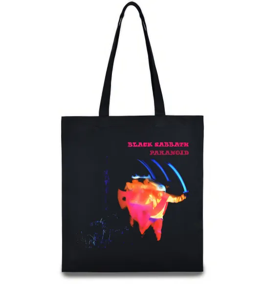 Еко-сумка Black Sabbath Paranoid Чорний фото