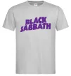Чоловіча футболка Black Sabbath logo Сірий фото