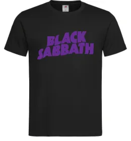 Чоловіча футболка Black Sabbath logo Чорний фото