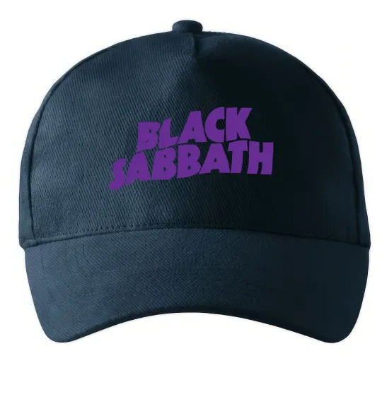 Кепка Black Sabbath logo Темно-синій фото