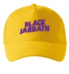 Кепка Black Sabbath logo Сонячно жовтий фото
