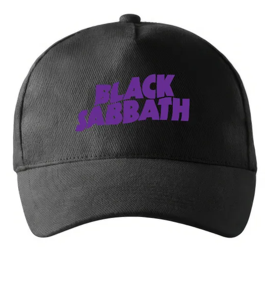 Кепка Black Sabbath logo Чорний фото