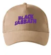 Кепка Black Sabbath logo Песочный фото