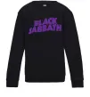 Дитячий світшот Black Sabbath logo Чорний фото