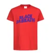 Детская футболка Black Sabbath logo Красный фото