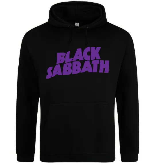 Чоловіча толстовка (худі) Black Sabbath logo Чорний фото