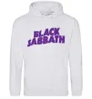 Чоловіча толстовка (худі) Black Sabbath logo Сірий меланж фото