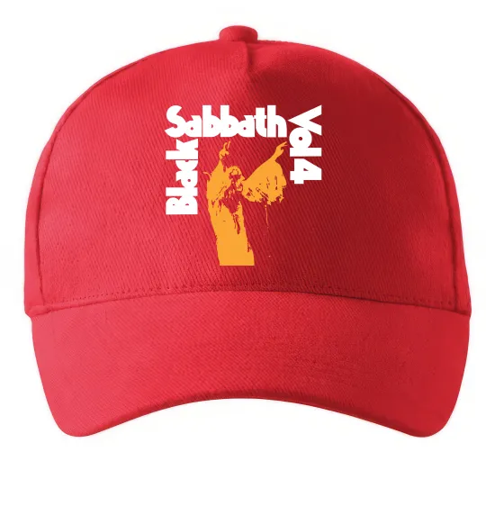 Кепка Black Sabbath vol.4 Красный фото