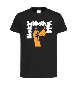 Дитяча футболка Black Sabbath vol.4 Чорний фото