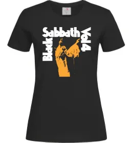 Женская футболка Black Sabbath vol.4 Черный фото