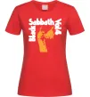 Женская футболка Black Sabbath vol.4 Красный фото