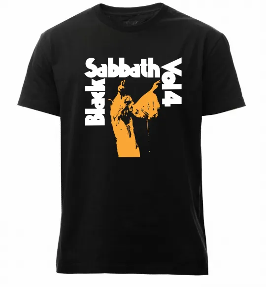 Чоловіча преміум футболка Black Sabbath vol.4 Чорний фото