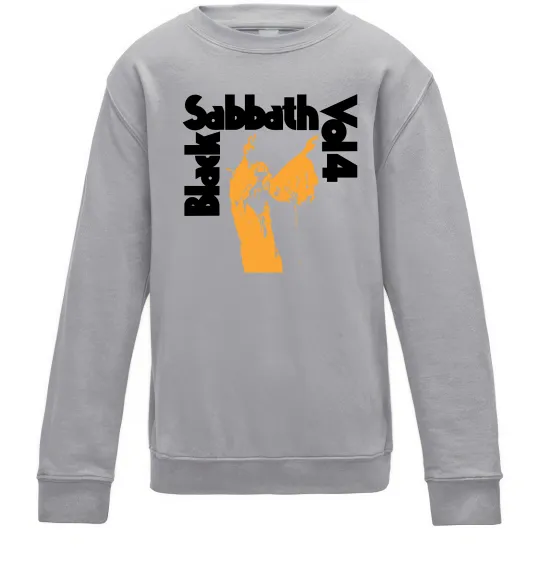 Детский Свитшот Black Sabbath vol.4 Серый меланж фото