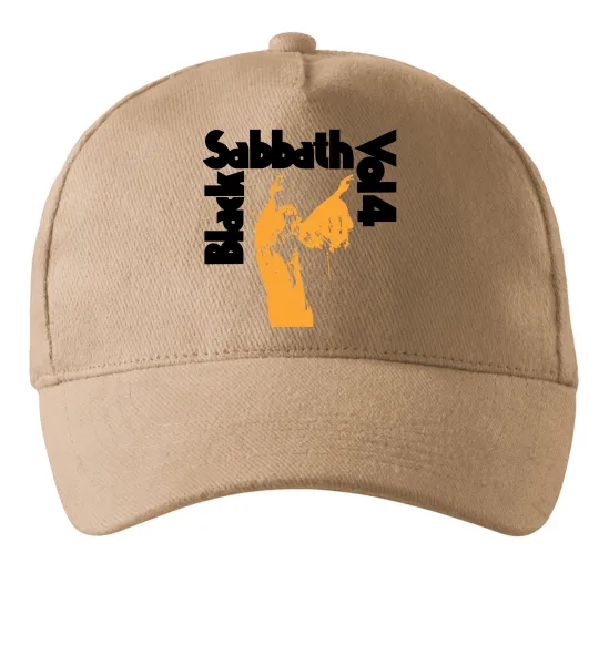 Кепка Black Sabbath vol.4 Пісочний фото