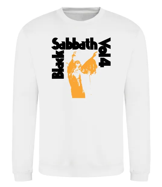 Світшот Black Sabbath vol.4 Білий фото