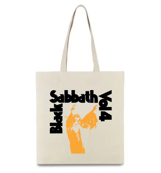 Эко-сумка Black Sabbath vol.4 Бежевый фото