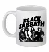 Чашка керамическая Black Sabbath фото Белый фото