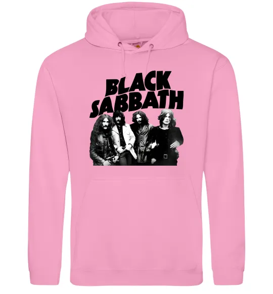 Чоловіча толстовка (худі) Black Sabbath фото Рожевий фото