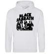 Мужская толстовка (худи) Black Sabbath фото Серый меланж фото