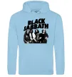 Чоловіча толстовка (худі) Black Sabbath фото Блакитний фото