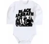 Детский боди Black Sabbath фото Белый фото