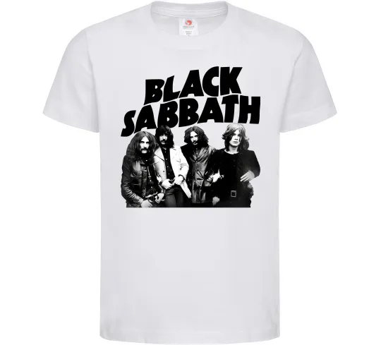 Детская футболка Black Sabbath фото Белый фото