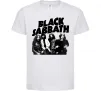 Детская футболка Black Sabbath фото Белый фото
