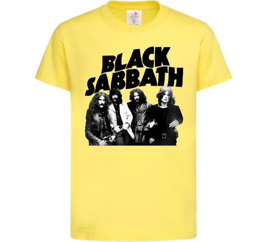 Детская футболка Black Sabbath фото Лимонный фото