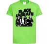 Детская футболка Black Sabbath фото Лаймовый фото