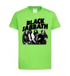 Дитяча футболка Black Sabbath фото Лаймовий фото