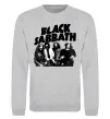 Світшот Black Sabbath фото Сірий меланж фото