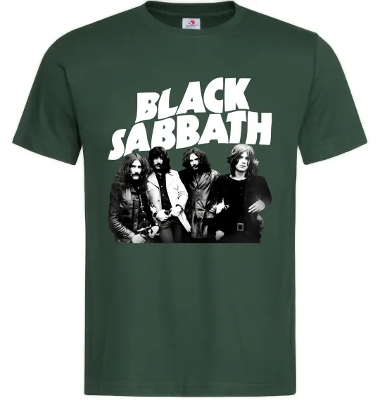 Мужская футболка Black Sabbath фото Темно-зеленый фото