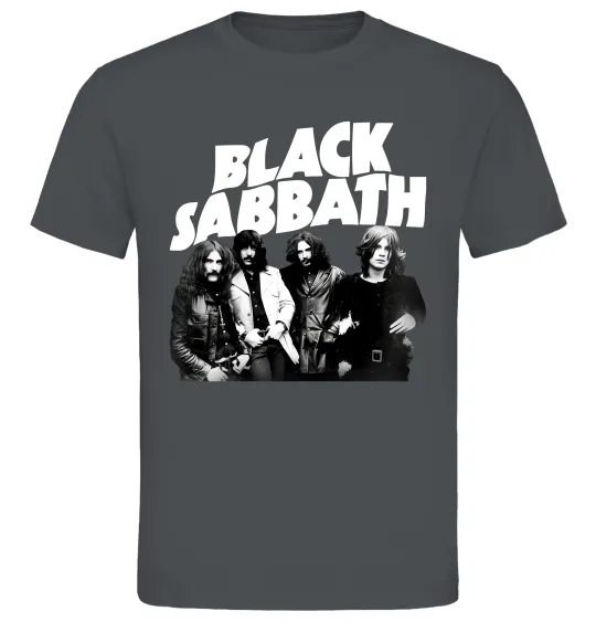 Мужская футболка Black Sabbath фото Графит фото