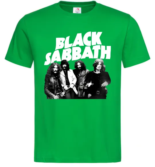 Мужская футболка Black Sabbath фото Зеленый фото