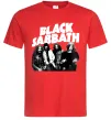 Мужская футболка Black Sabbath фото Красный фото