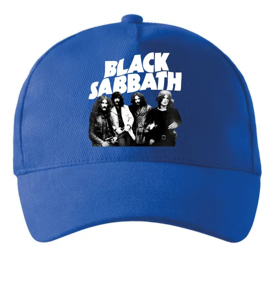 Кепка Black Sabbath фото Ярко-синий фото