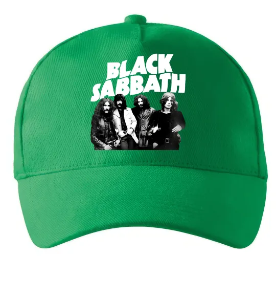 Кепка Black Sabbath фото Зеленый фото