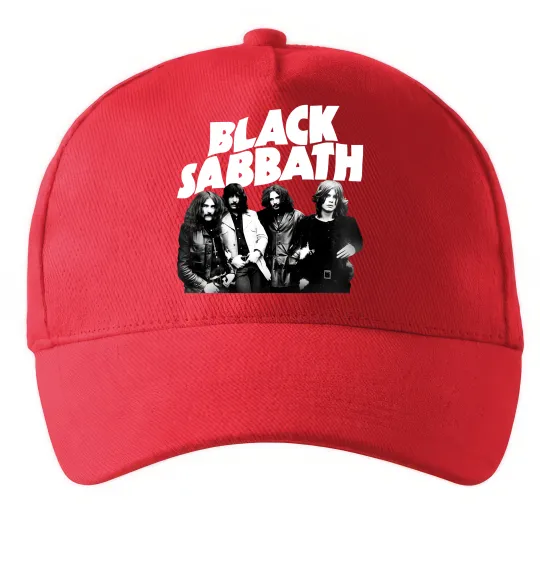Кепка Black Sabbath фото Красный фото