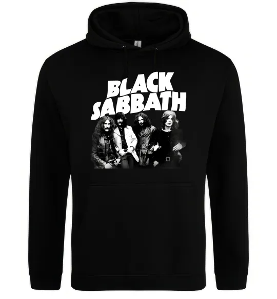 Мужская толстовка (худи) Black Sabbath фото Черный фото