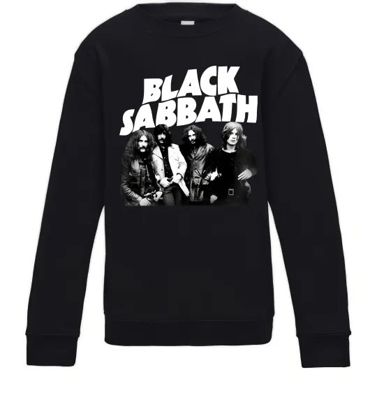 Детский Свитшот Black Sabbath фото Черный фото