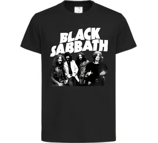 Детская футболка Black Sabbath фото Черный фото