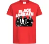 Детская футболка Black Sabbath фото Красный фото