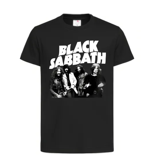 Дитяча футболка Black Sabbath фото Чорний фото