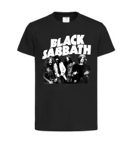 Дитяча футболка Black Sabbath фото Чорний фото